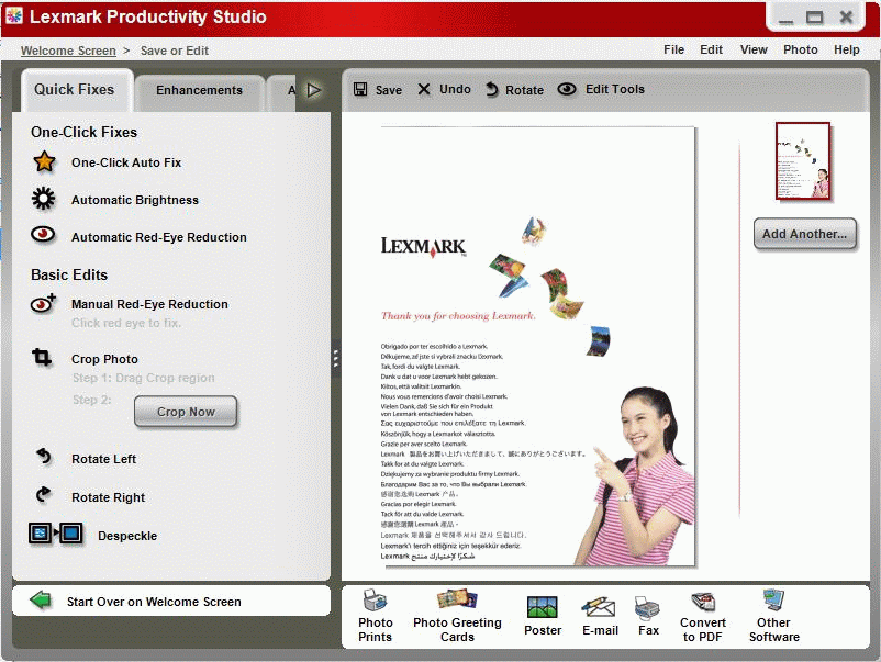 lexmark productivity studio download