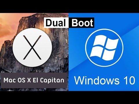 how to dual boot windows 7 and os x el capitan for free on windows pc